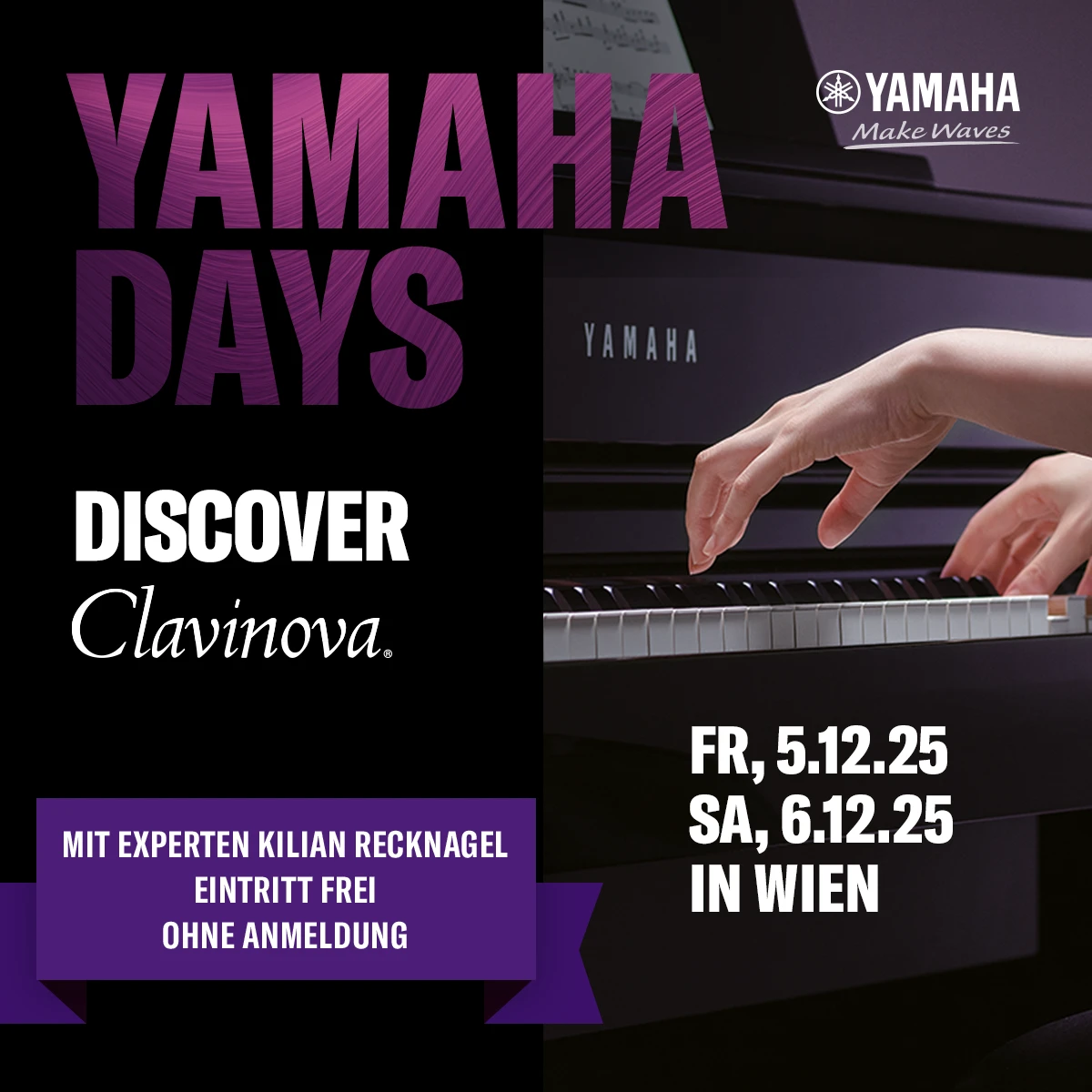 YAMAHA DAYS: Discover Clavinova